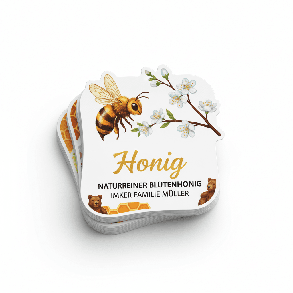 Honigetiketten — Etiketten