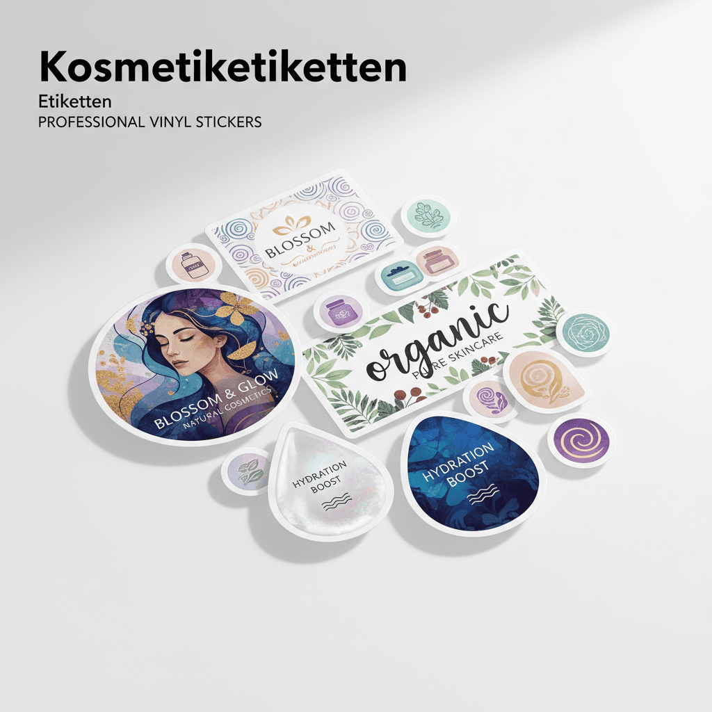 Kosmetiketiketten — Etiketten