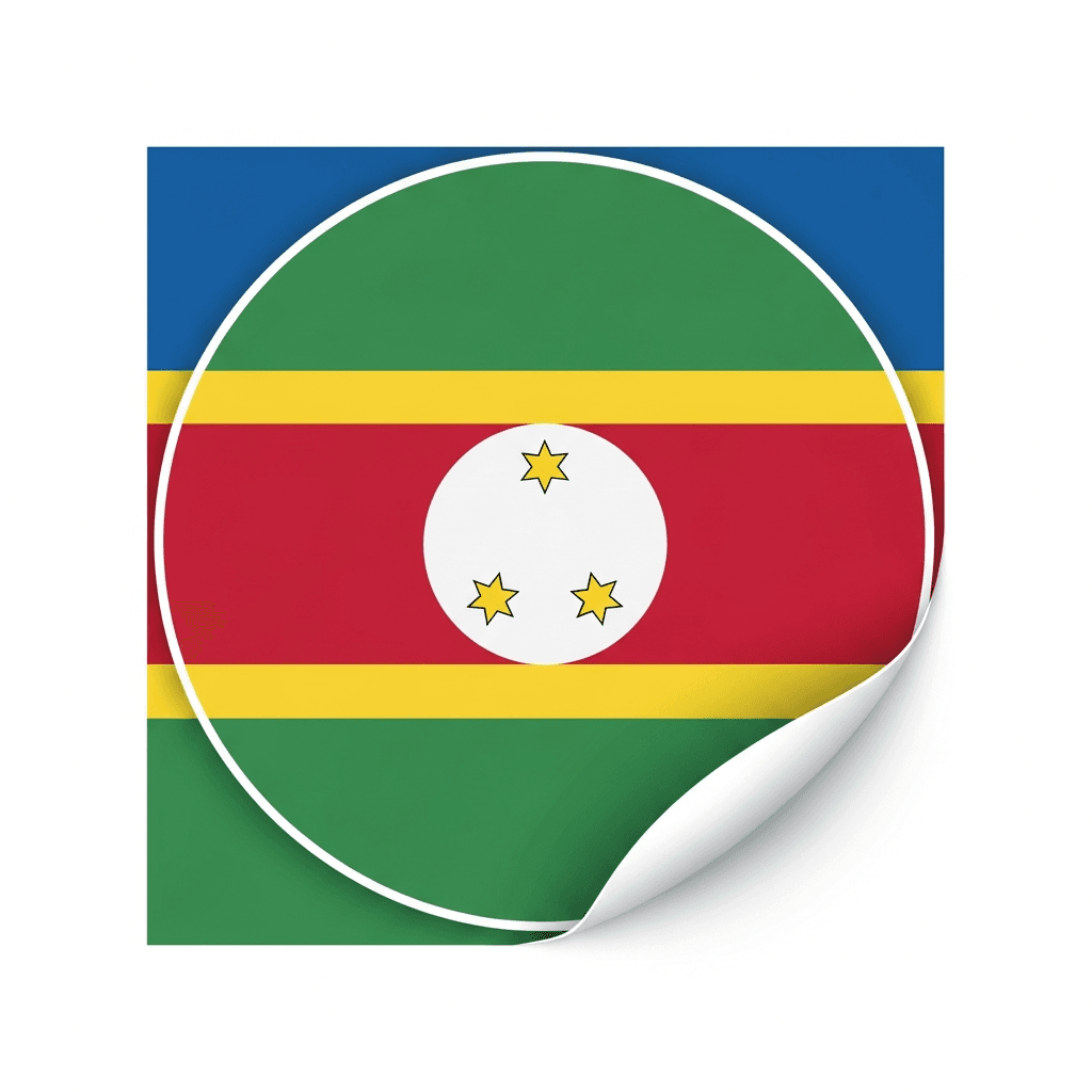 Ruanda Sticker — Ruanda