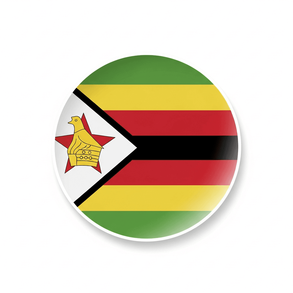 Simbabwe Sticker — Simbabwe