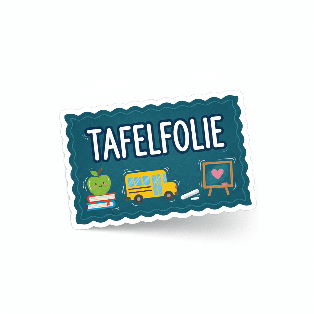 Tafelfolie — Klebefolien