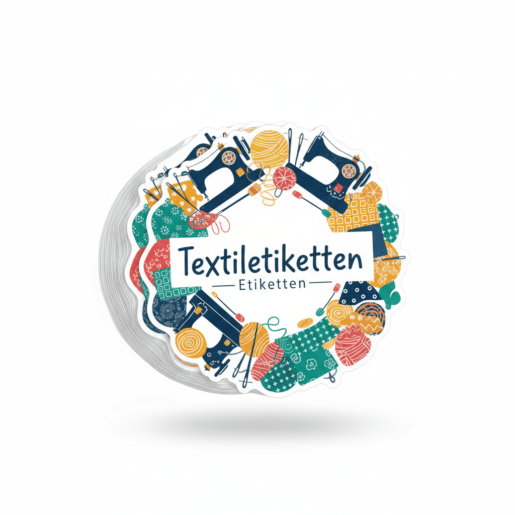 Textiletiketten — Etiketten