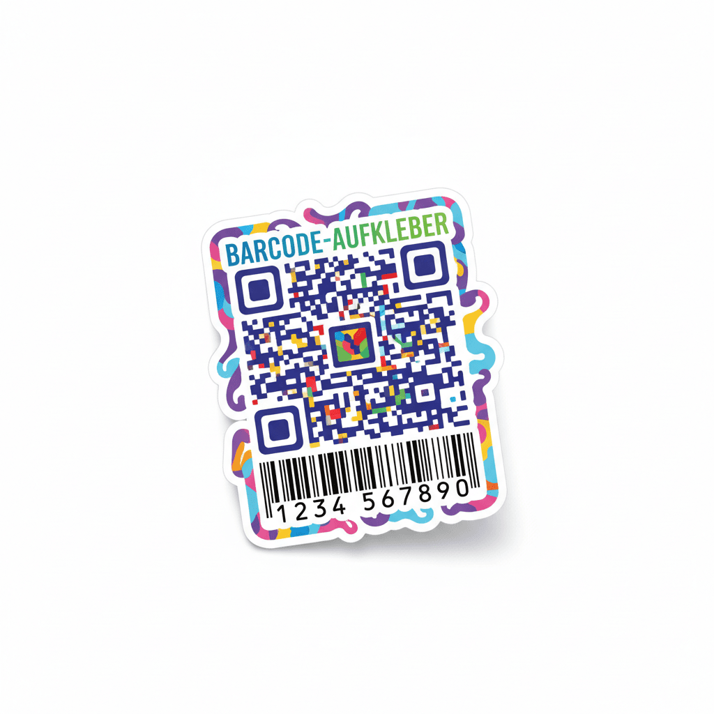 Barcode-Aufkleber — Aufkleber