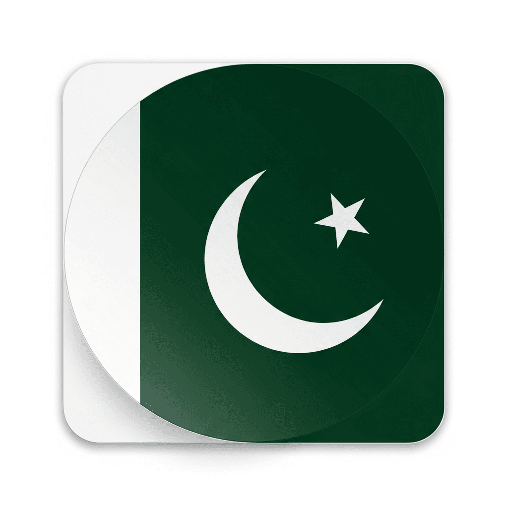 Pakistan Sticker — Pakistan